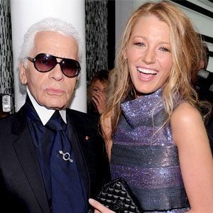 Karl Lagerfeld, Blake Lively Karl Lagerfeld, Blake Lively
